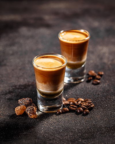Carlucci takeaway kirkcaldy  Double Espresso